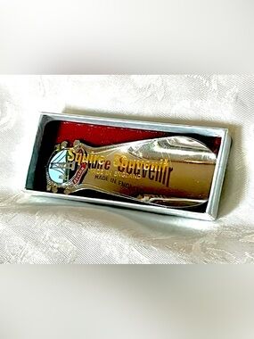 🇬🇧 VTG Squire Souvenir Travel Shoe Horn • Severn Bridge • Made in England 🇬🇧
